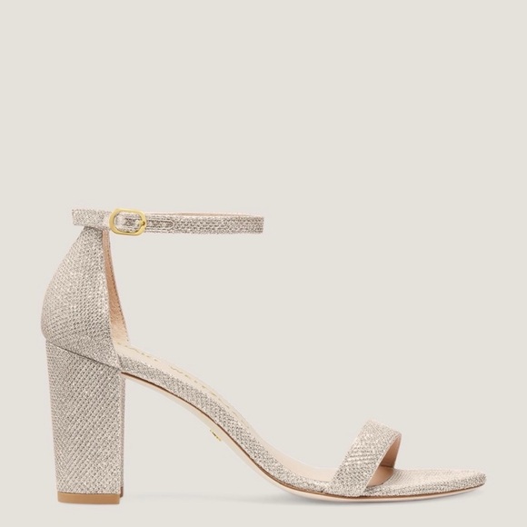 Stuart Weitzman Shoes - Stuart Weitzman Nearlynude Poudre Pink Block Heel Sandals